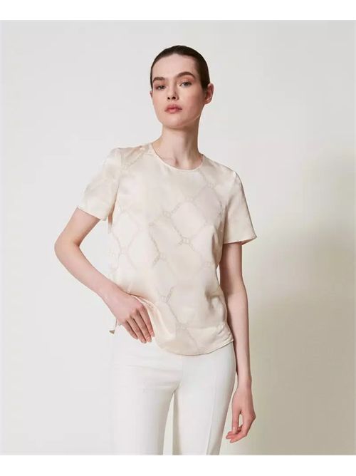 blouse woman white TWINSET | TP2012/11748